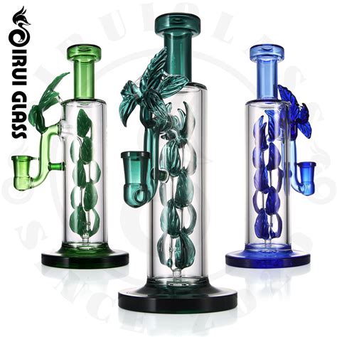 Sirui 9 3 Inches New Glass Smoking Water Pipe Oil Rig DAB Rig Oil