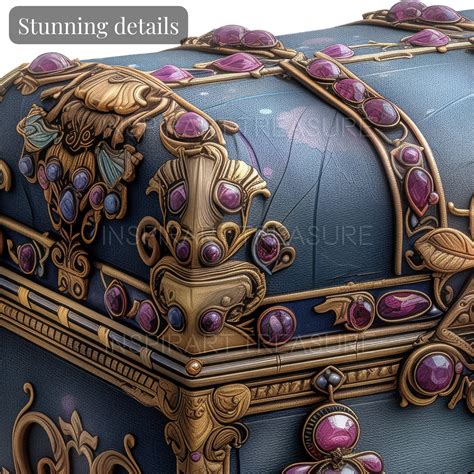 Fantasy Jewellery Box Clipart, Fairy Jewelry Box Fantasy Gift Box