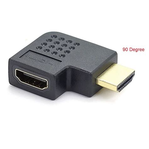 Hdmi Adapter Converter 90 Degree 270 Degree Angle Adapter 1080p Male To