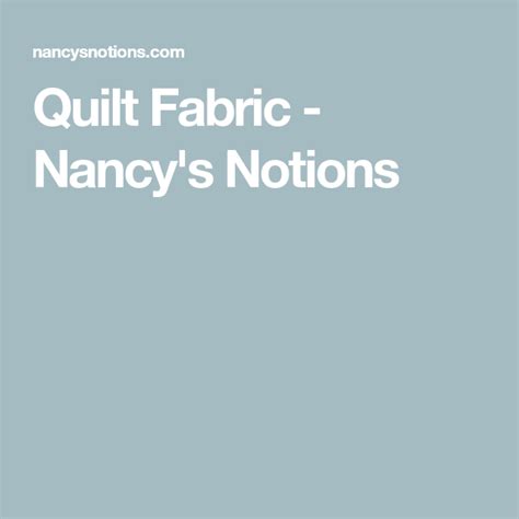 What Is A Precut Nancy S Notions Artofit
