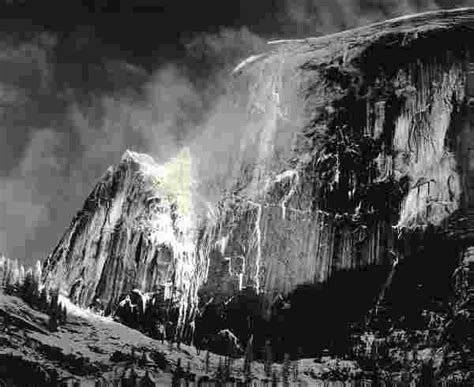 Ansel Adams Half Dome Yosemite