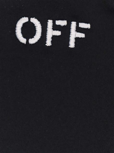 Off White Lycra Bikini Black Women OWFE S FAB