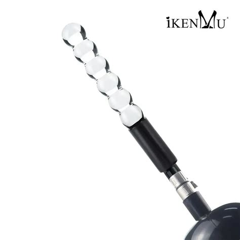 Anal Plug Beads Crystal Butt Plug Works For F Uckin Machine Gun Women