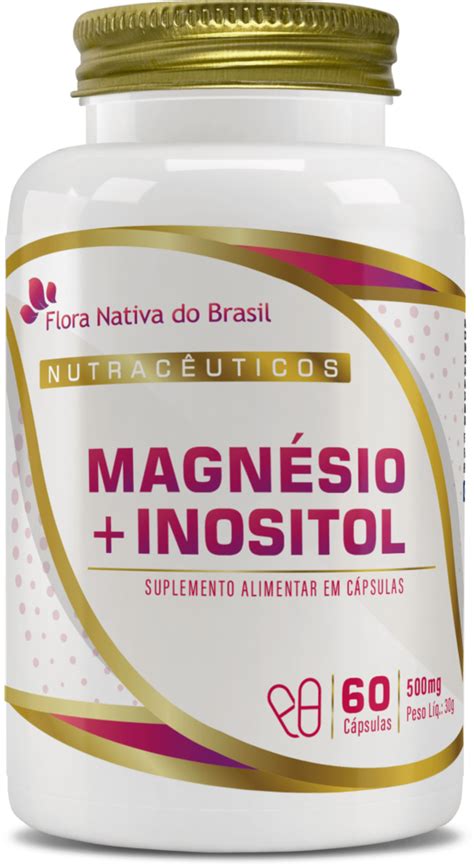 MAGNÉSIO INOSITOL CÁPSULAS Flora Nativa do Brasil