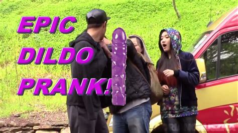 EPIC DILDO PRANK IN BACKPACK Cop Slaps With Dildo YouTube