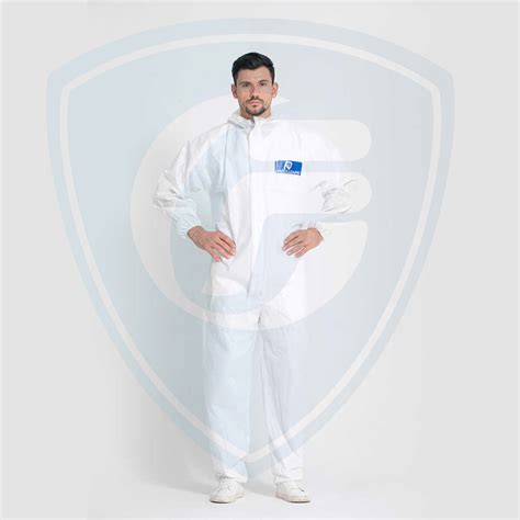 Type 4 5 6 Disposable Waterproof Unisex Microporous Film Coverall With