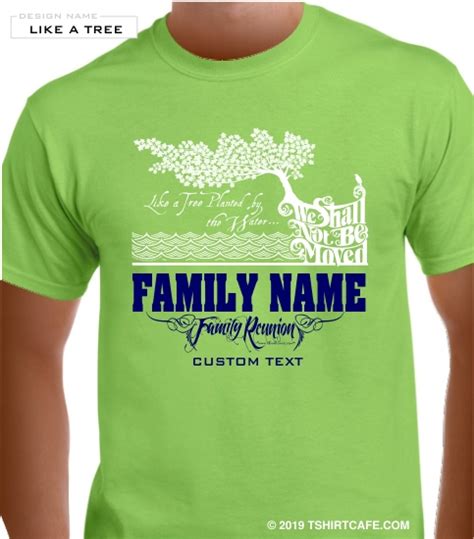 African American Family Reunion T Shirt Designs