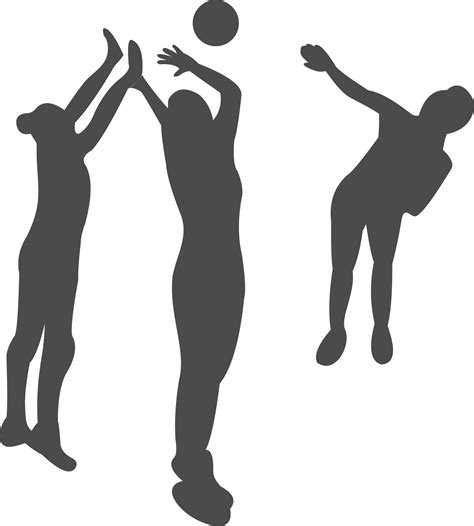 Volleyball Silhouette Png