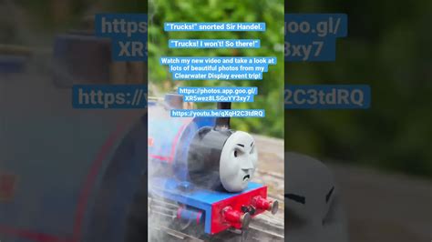 🚂 Sir Handel Lets Off Steam Clearwater Display Event Thomas