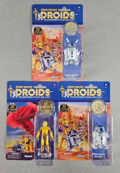 Group Of Kenner Star Wars Droids Figures Matthew Bullock Auctioneers