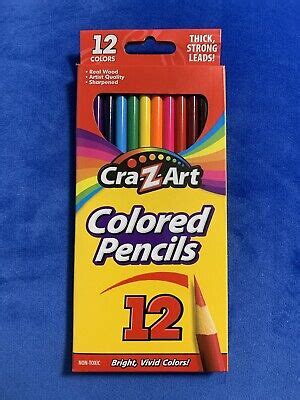 Cra-Z-Art Colored Pencils • Pre-Sharpened • 12 count (CraZart) | eBay