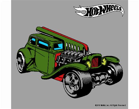 Dibujo de Hot Wheels pintado por en Dibujos net el día a las Imprime pinta