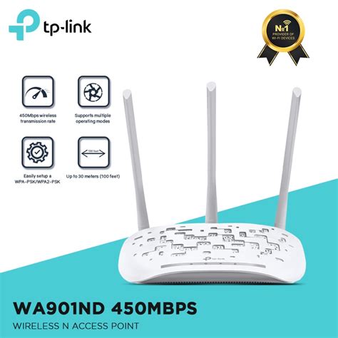 TP LINK TL WA901ND 450Mbps Wireless N Access Point Shopee Philippines