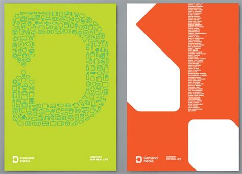 demand media logo  identity identity logo brand manual branding