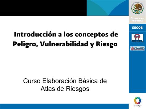 Calam O Introducci N A Los Conceptos De Peligro Vulnerabilidad Y