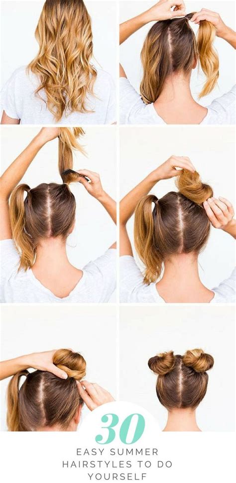 30 Easy Summer Hairstyles To Do Yourself Easy Summer Hairstyles Holiday Hairstyles Easy Easy