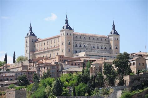 The Alcazar in Toledo, Spain Stock Photo - Image of europe, famous ...