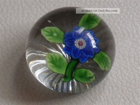 Seltener Antiker Baccarat Paperweight Briefbeschwerer Frankreich Um