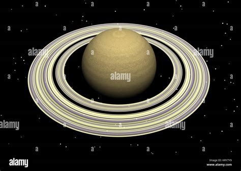 Ring Planet Saturn Stock Photo Alamy