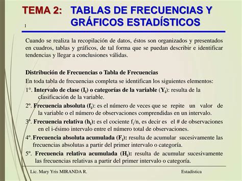 Solution Ppt Tablas De Frecuencia Y Graficos Estadisticos Studypool