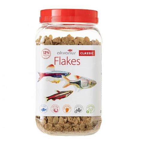 Сухий корм Akvarius (Акваріус) Classic Flakes для акваріумних риб ...
