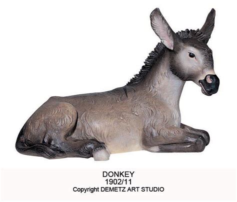 Nativity Set 1902 Demetz 24h Mckay Church Goods