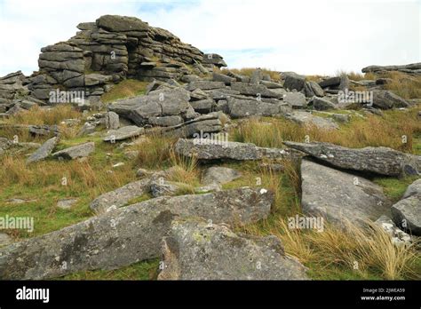 Great Mis Tor Dartmoor Devon England Uk Stock Photo Alamy