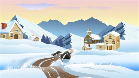 CS11 Winter Scene with Sparrows