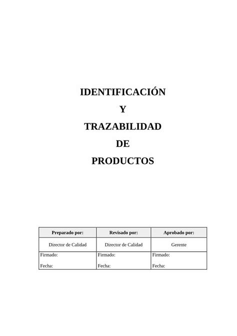 PDF IDENTIFICACIÓN Y TRAZABILIDAD DE PRODUCTOSbibing us es proyectos