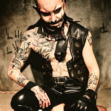 Brujah Male Vampire Graphic · Creative Fabrica