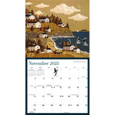 Wysocki Americana Deluxe 2025 Wall Calendar - Calendars.com
