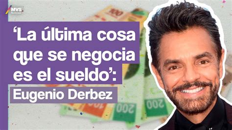 EUGENIO DERBEZ responde a críticas por su postura sobre EL TRABAJO SIN