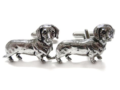 Dachshund Wiener Dog Cufflinks Kiola Designs