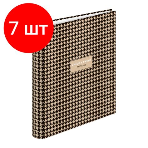 Тетрадь на кольцах А5, комплект 7 штук, 120л., 7БЦ, ArtSpace "Узоры ...