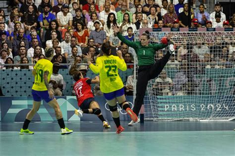 Brasil Vence A Espanha Na Estreia Do Handebol Feminino Em Paris