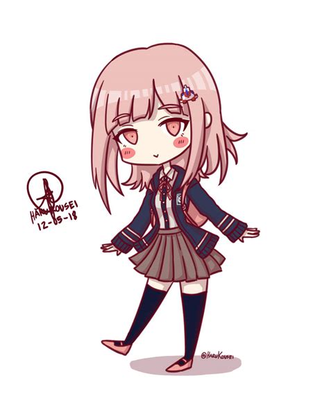 Chiaki Nanami Chibi By Harukakousei On Deviantart