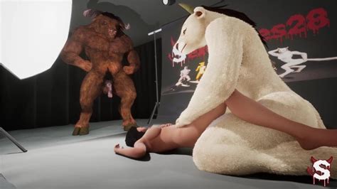 Incredible Furry Couple Exchange Starts With A Lesbian And Ends With An Interracial Threesome