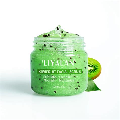 Private Label Body Care Natural Organic Exfoliating Kiwi Fruit Body Face Scrub Buy Kiwi Fruit