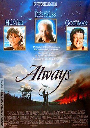 Always poster 1989 Holly Hunter director Steven Spielberg original