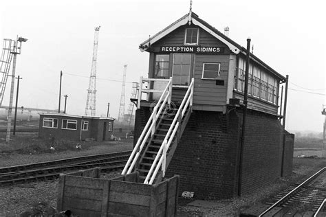 The Transport Library British Rail Signal Box At Reception Sidings In