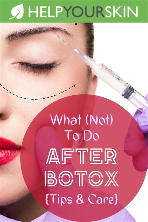 What Not To Do After Botox {tips And Care} Botox Botox Fillers Botox Face