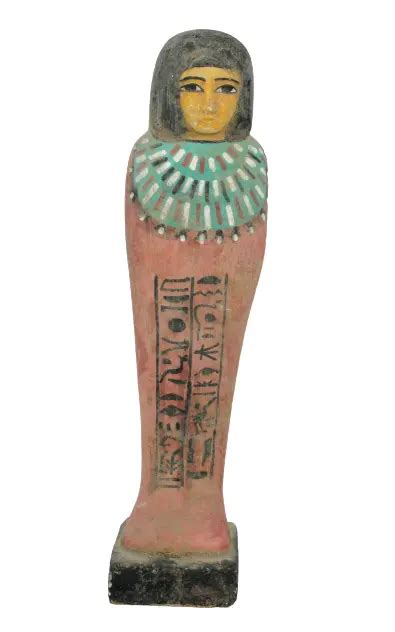 Rare Ancien Gyptien Antique Royal En Bois Ushabti Tombeau Serviteur