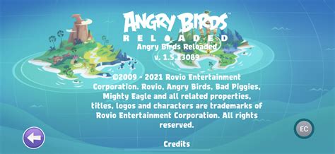 Angry Birds Reloaded Game Ui Database