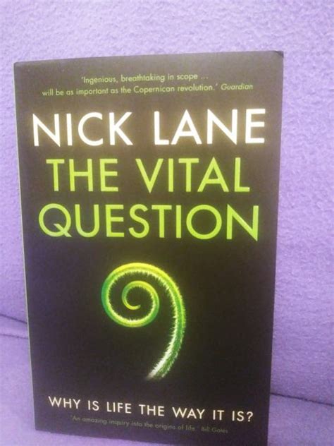 Nick Lane The Vital Question