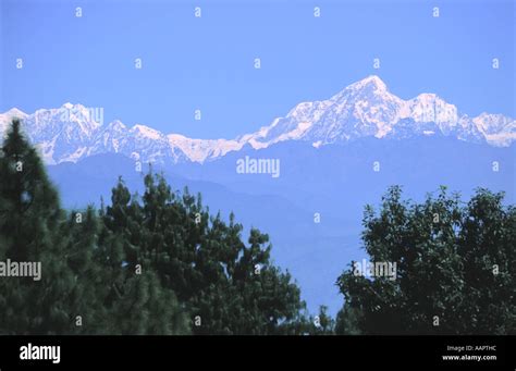 Himalaya Mountains as seen from Kathmandu valley Nepal Stock Photo - Alamy