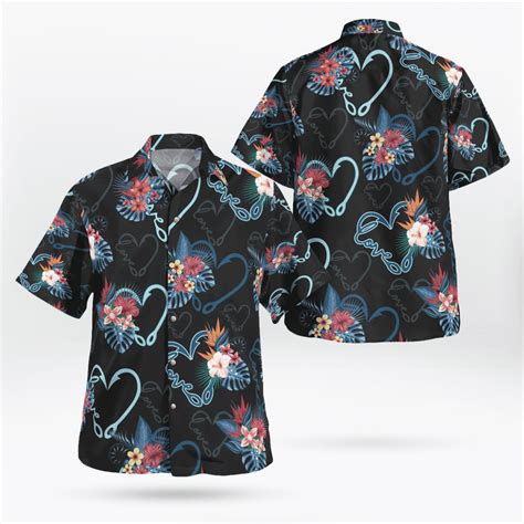 Floral Pattern Hawaiian Beach Shirt - Meteew