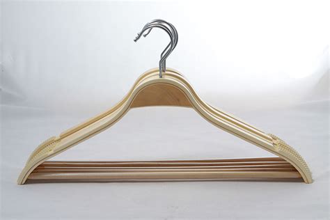 Cherry wood wooden lady skirts hanger for high end market