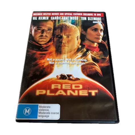 RED PLANET DVD 2000 Val Kilmer Tom Sizemore 6 93 PicClick AU