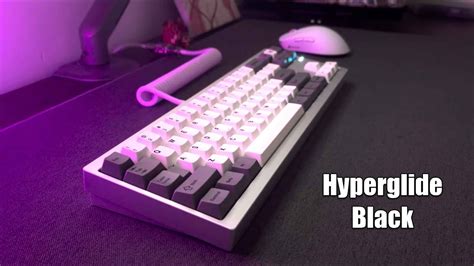 Cycle 7 Cherry Hyperglide Black GMK Hennessey Aluminum Plate