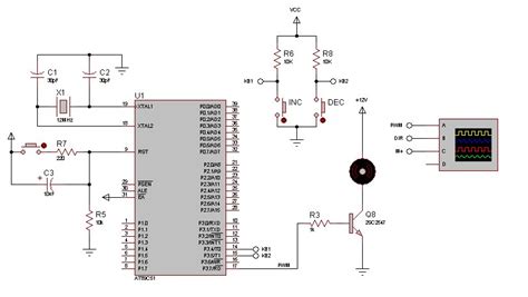 Speed Control Of Dc Motor By Pwm In Proteus Simulation